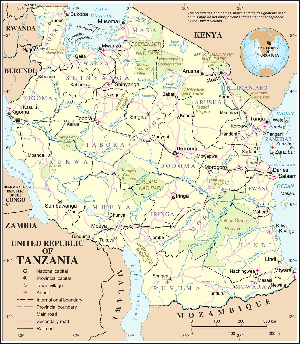 Kart çayının Tanzaniya 