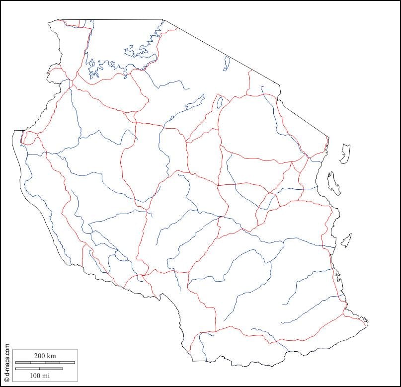 boş kart Tanzaniya