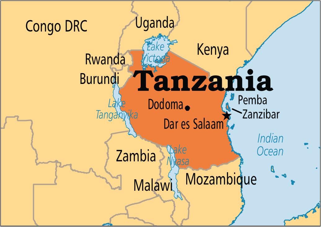Kart hədiyyə-Es-Salam Tanzaniya