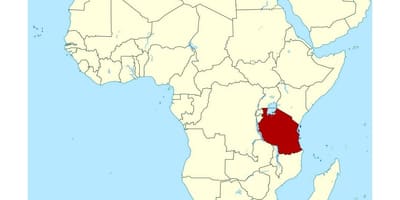 Kart yeri Tanzaniya dünya 